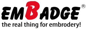Embadge Logo | Günstige Arbeitskleidung und Werbeartikel bei ZEGO aus Aschaffenburg im Online Shop und Store kaufen bzw. shoppen.