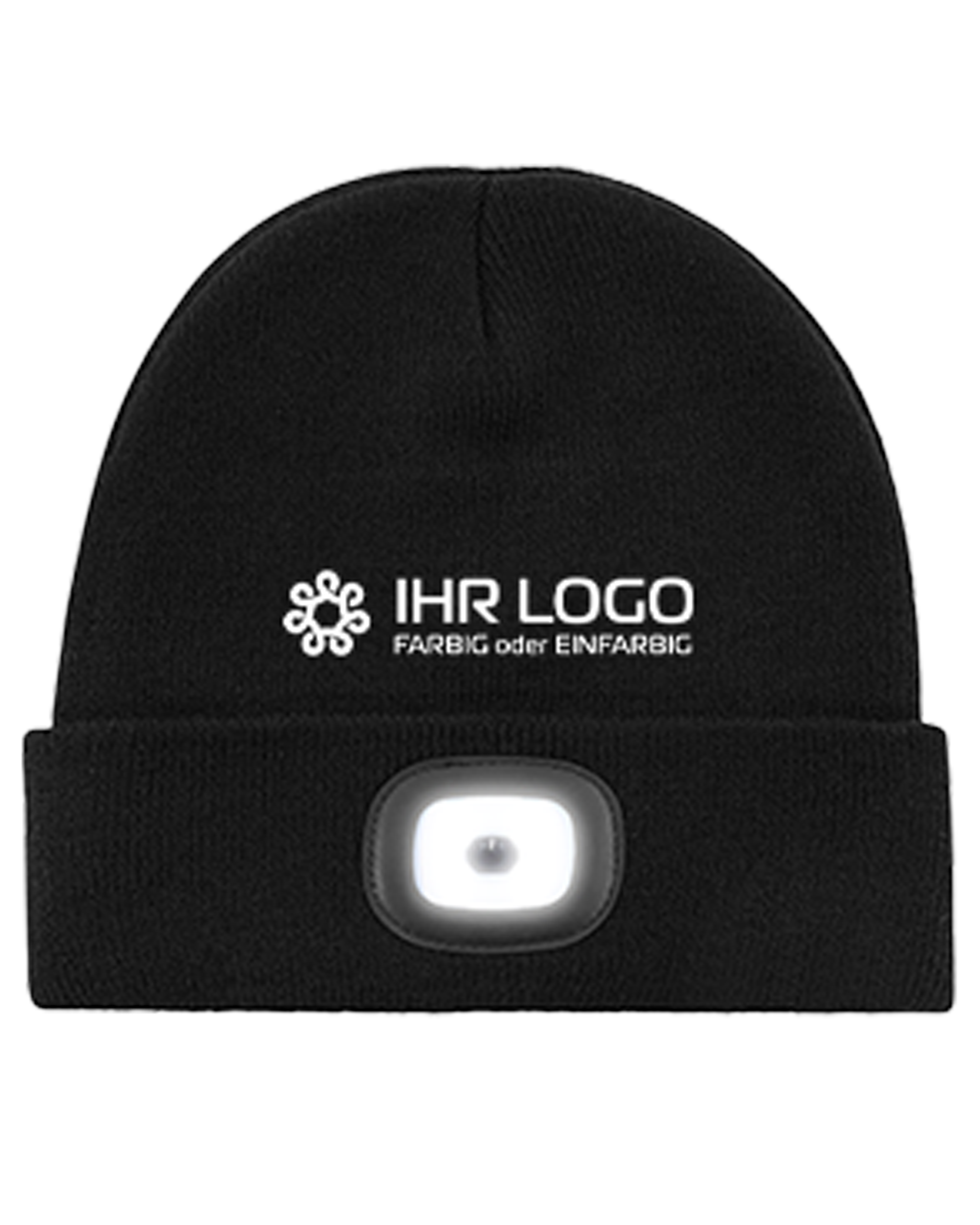 Mütze mit LED-Lampe